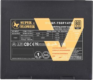 Super Flower Leadex V Gold PRO 750W SF-750F14TG V2.0 – 7