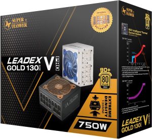 Super Flower Leadex V Gold PRO 750W SF-750F14TG V2.0 – 9